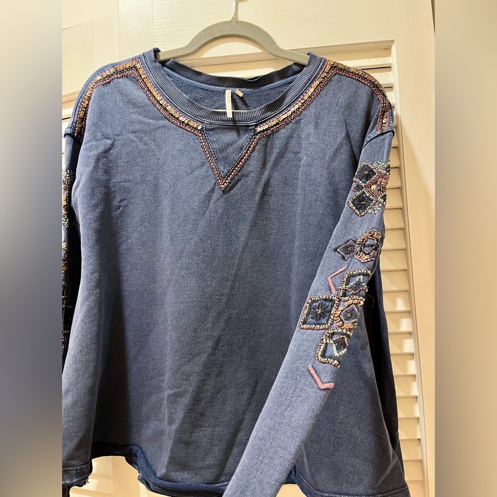 Free People Embedded Long Sleeve